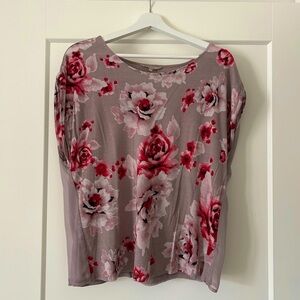 Floral Print Women's Top
